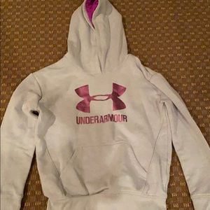 Under armour girls hoodie